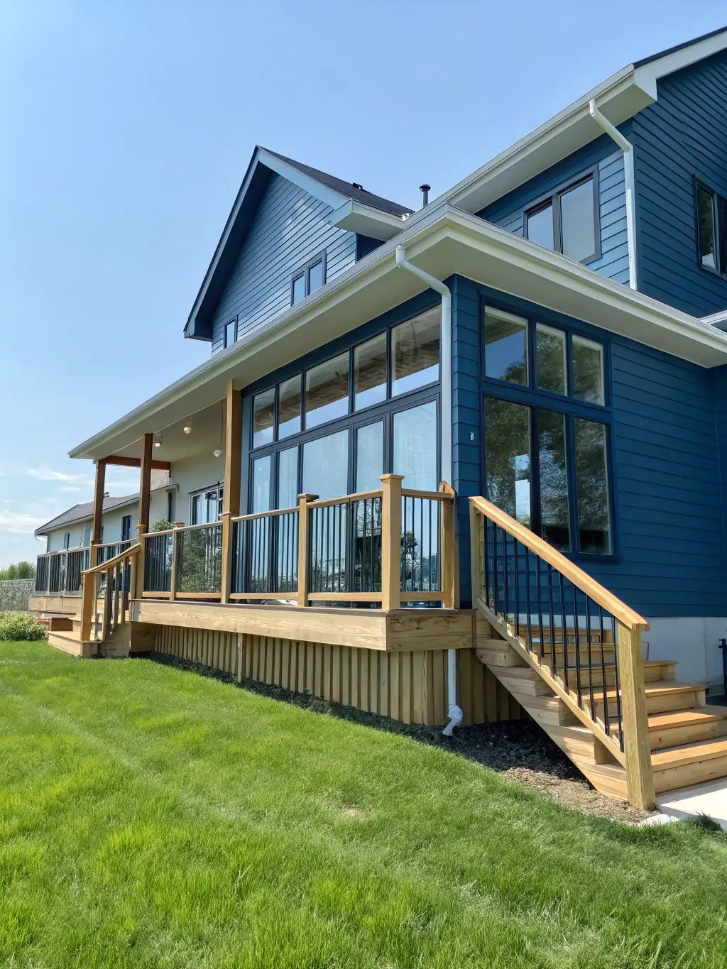 A Tampa Bay home with newly installed siding, showcasing the enhanced curb appeal and protection provided by Reese Roofing & Construction's siding services.